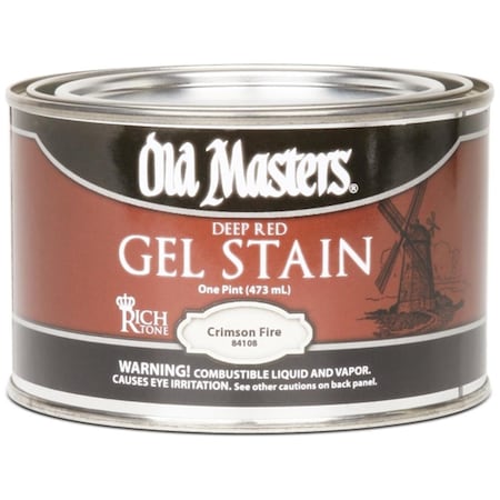 Old Masters 1 Pint Crimson Fire Gel Stain OL310241